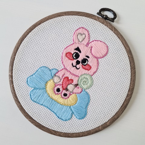 Kodoma Forest Spirit Embroidery Hoop - jemibroidery's Ko-fi Shop - Ko-fi ❤️  Where creators get support from fans through donations, memberships, shop  sales and more! The original 'Buy Me a Coffee' Page.