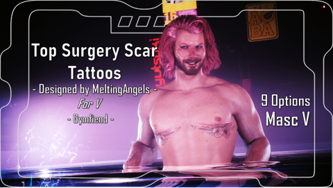 Top Surgery Scar Tattoos - Gymfiend