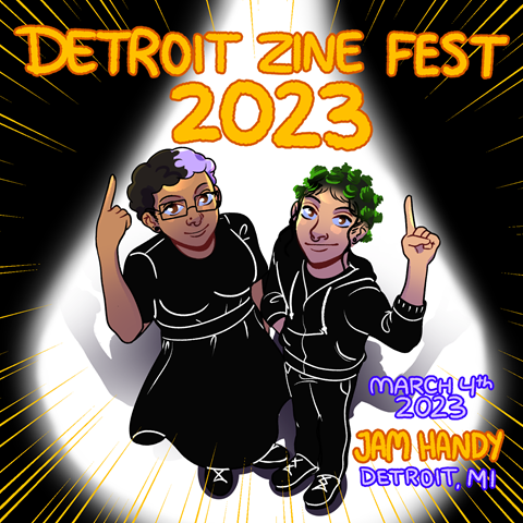 Detroit Zine Fest 2023!