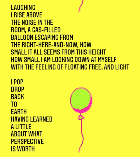 Daily Poem - Balloon Perspective