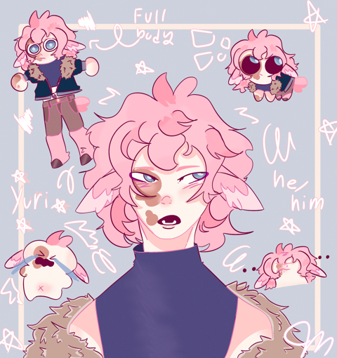 A new character ✨✨✨ his name is Yuri 💖