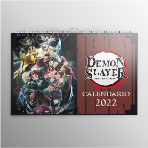 Calendario 2022 demon slayer