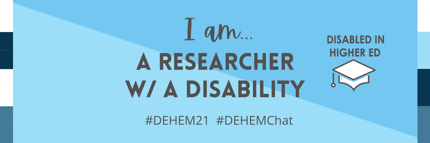 Researcher with a Disability