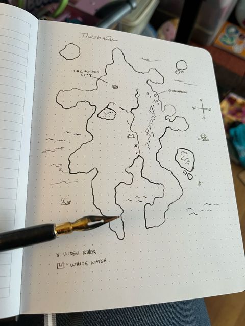 Dot Journal Map