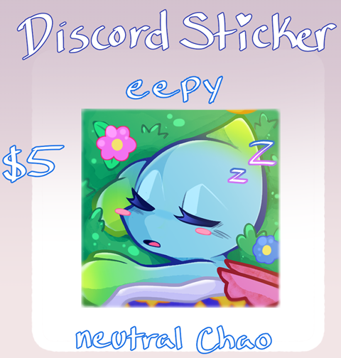 Discord Stickers/Emote: Chao Neutral Eepy - Inkgeist's Ko-fi Shop - Ko ...