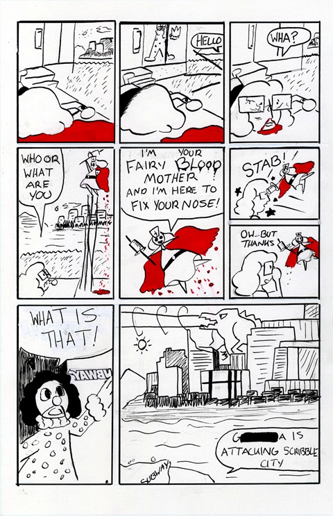 Blood Red Bunny Page 2