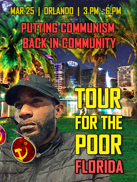 Tour for the poor - Orlando Fla flyer