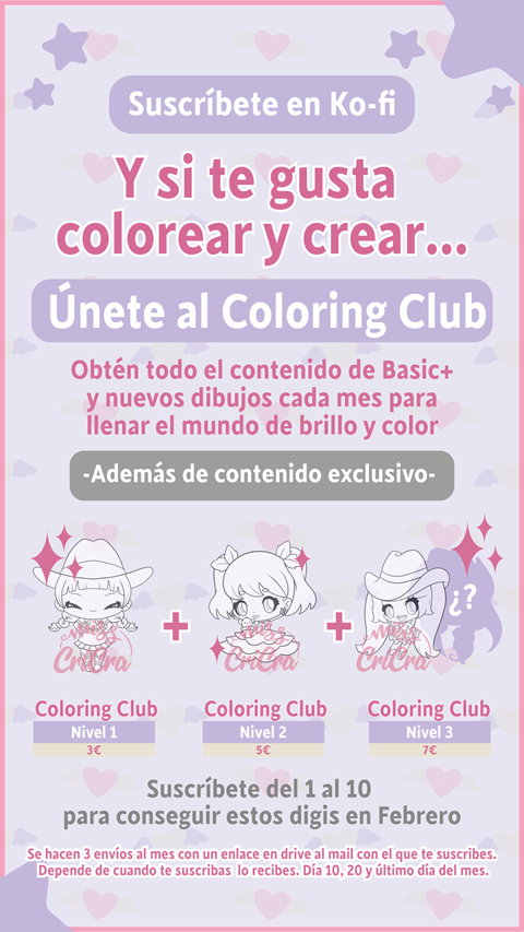 Coloring Club Febrero 2023