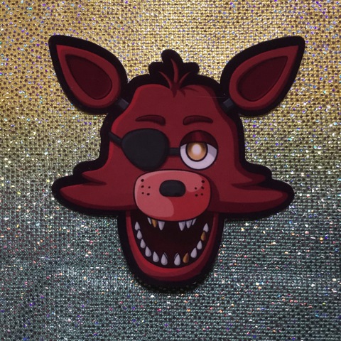 FNAF Foxy Head – PinkyPrintsCo