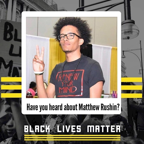 Matthew Rushin Black lives matter