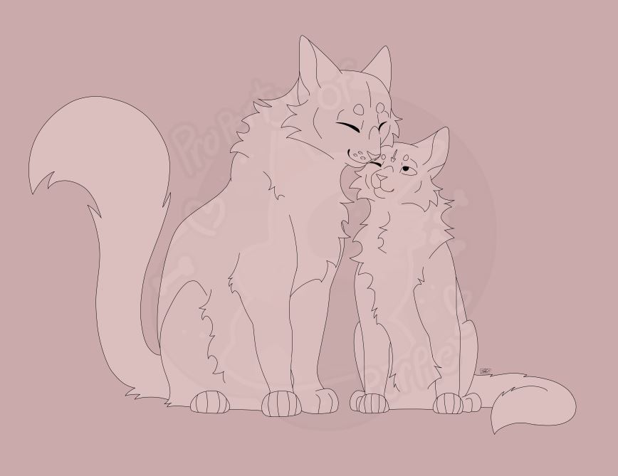 P2U Cat Busts Family Tree Bases Kit to Elder