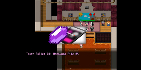 Screenshot of Danganronpa Z gameplay