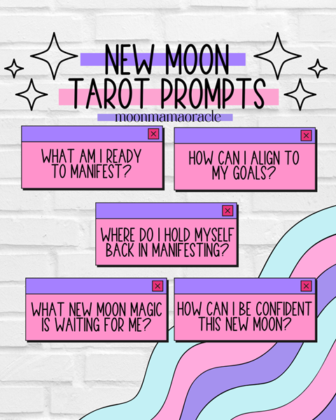 New Moon Prompts