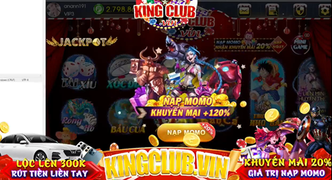 KingClub Vin – Siêu phẩm game bài mới lạ, hút khác