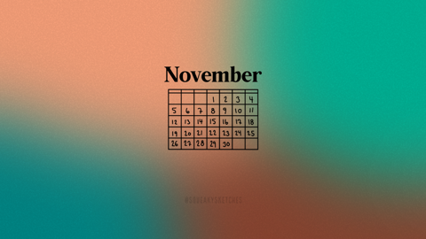 Desktop November Gradients