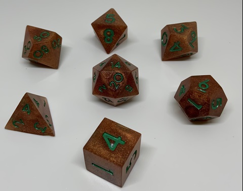 Industrial dice set (finished)