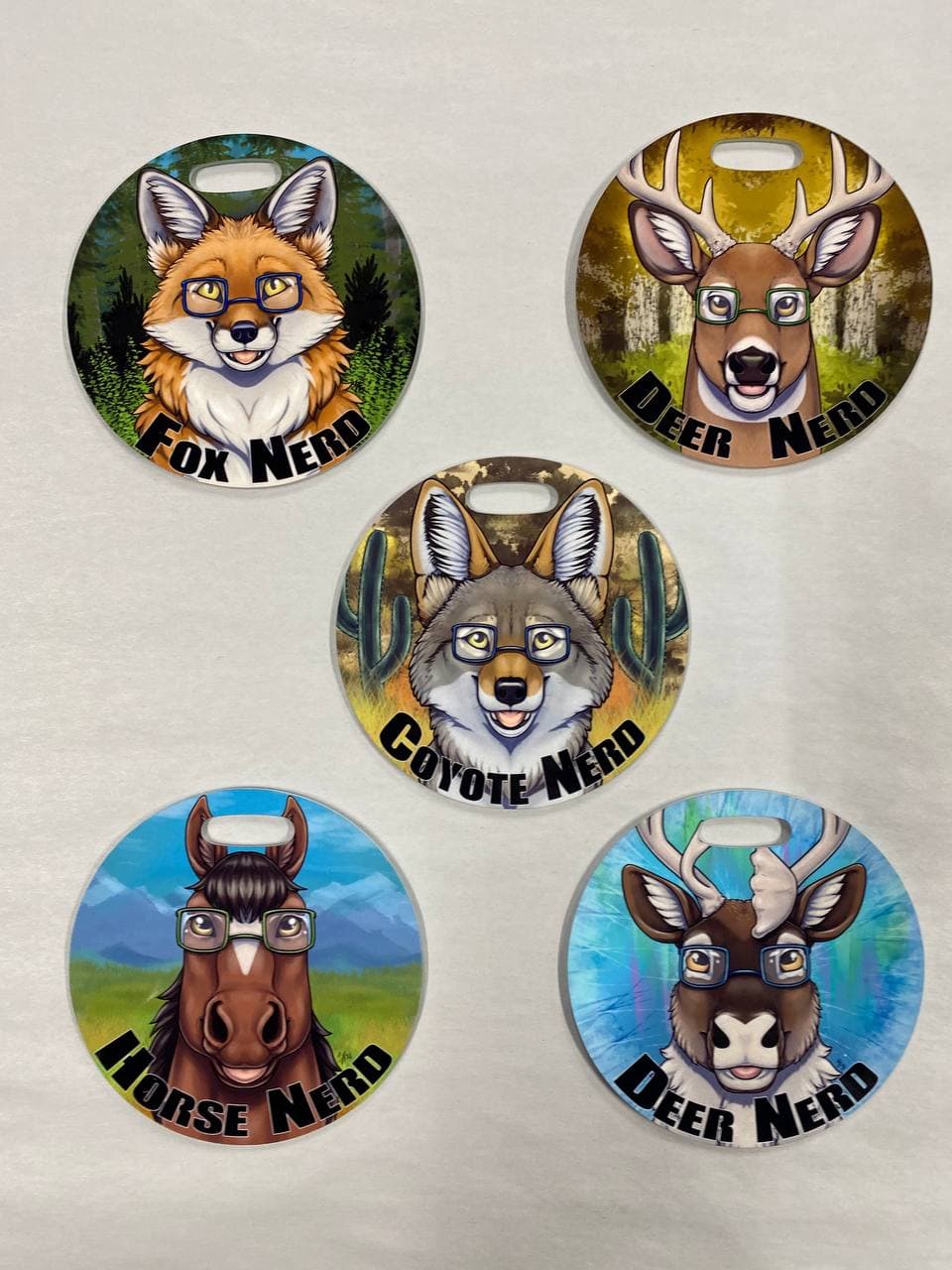 Animal Nerd Badges