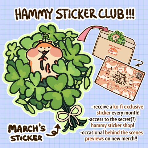 march's sticker of the month!
