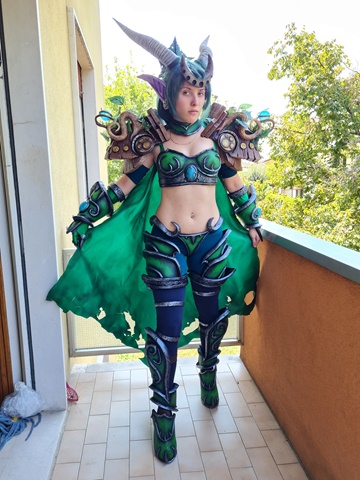 My new Ysera cosplay it's done!!
