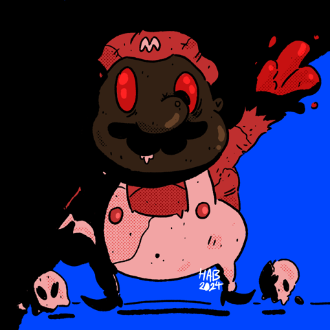 Mario From A Cursed Reality, 2024