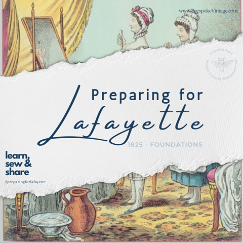 Regency Foundations Lecture and Sewing Workshop