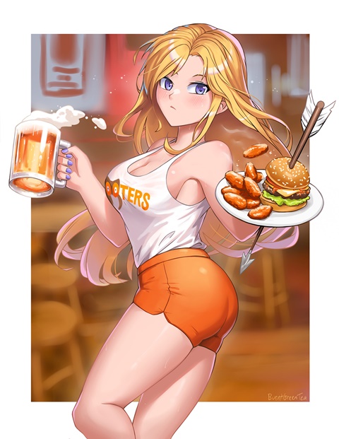 Hooters Clarisse Commission