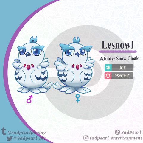lesnowl, the ruler pokemon 