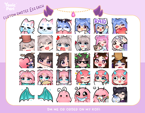 Custom Emotes Sheet