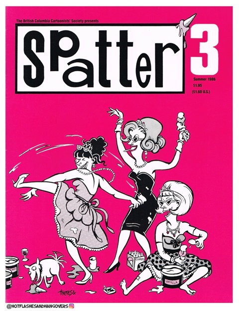 Spatter Comic Cover