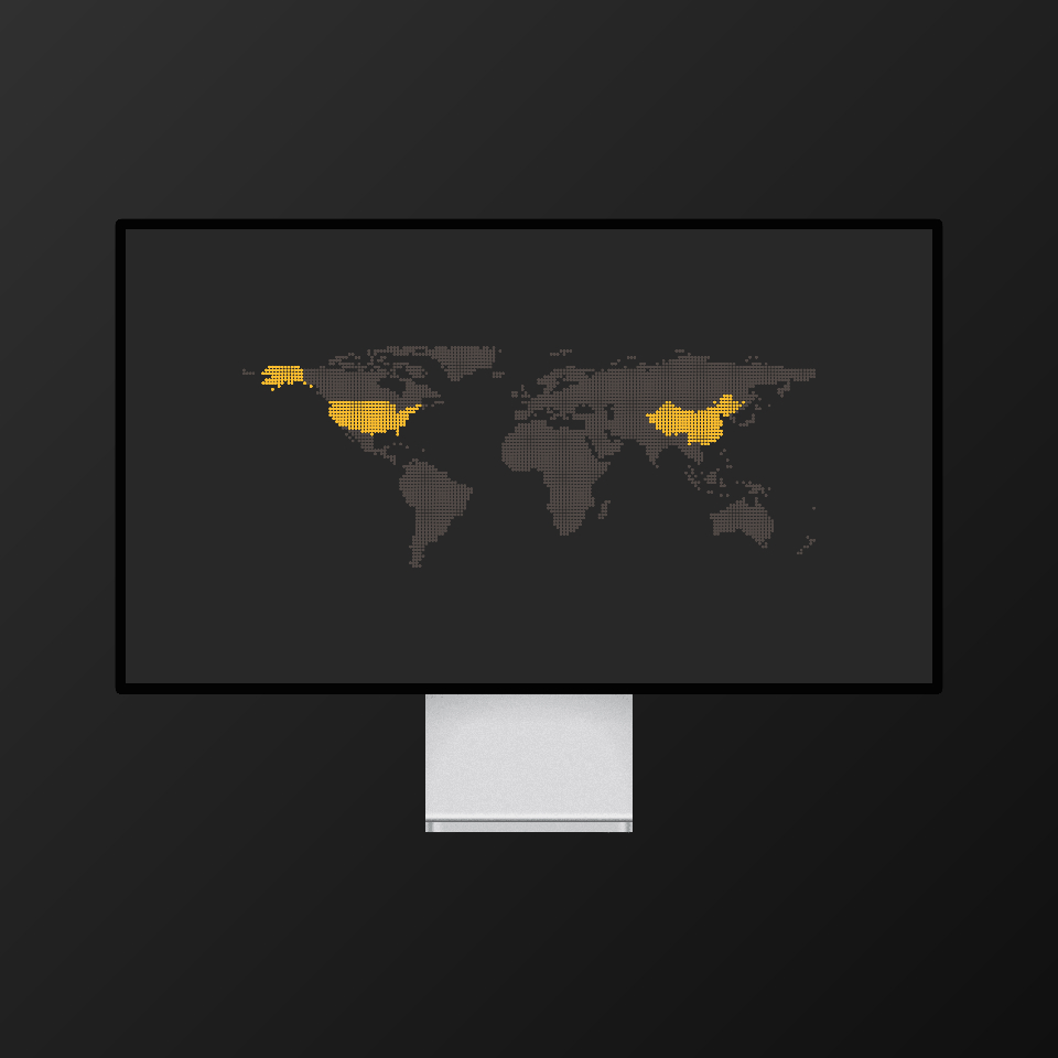 Wallpaper World Map Dot  Gruvbox Color Scheme  linuxscoops Kofi Shop   Kofi  Where creators get support from fans through donations  memberships shop sales and more The original Buy Me