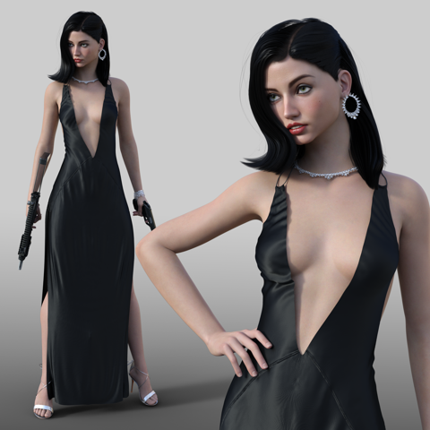 N3D Dove (Paloma) Outfit for G8F