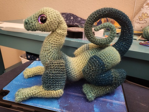 Mischief Dragon Progress: Legs!