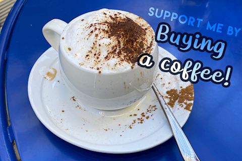 Support me by buying a coffee!
