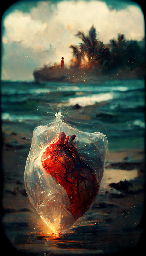 Leave behind your heart and cast away
