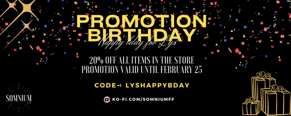 Promotion Birthday  - HappyBDay for Lys