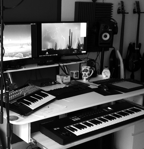 My old studio set up