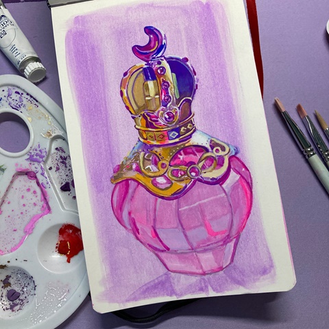 Another pretty bottle study 💖