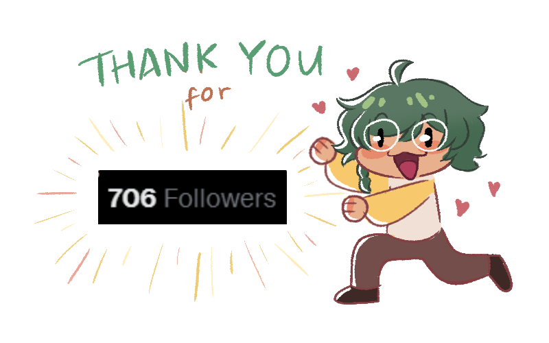 THANK YOU FOR 700!