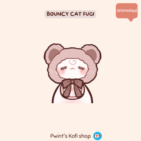 Membership Reward(1/3): Bouncy cat Fugi