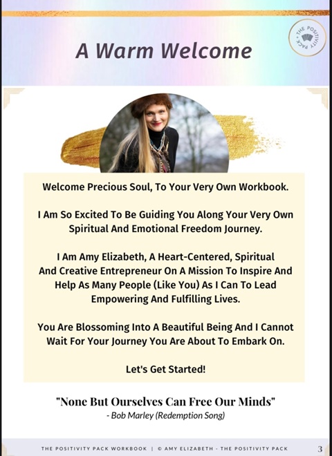 The Positivity Pack Workbook