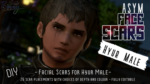 Facial Scars for Asym faces - Hyur & Viera