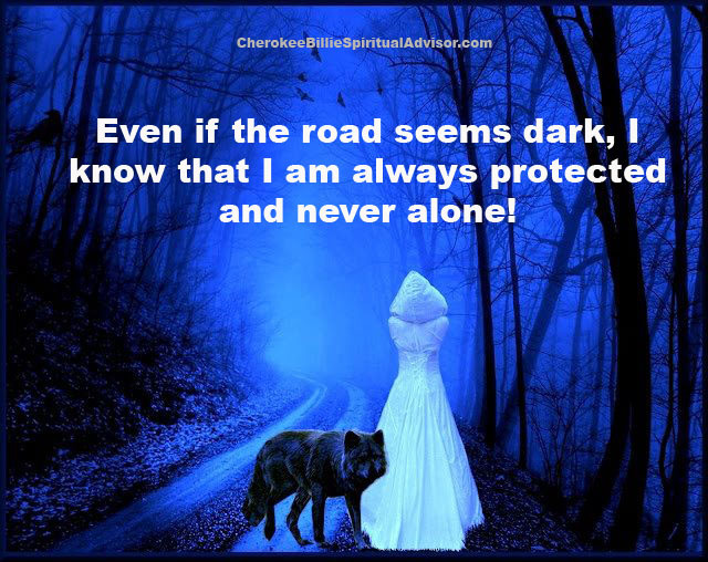 Even if the road seems dark,...
