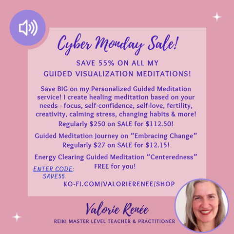Cyber Monday Meditations Sale!