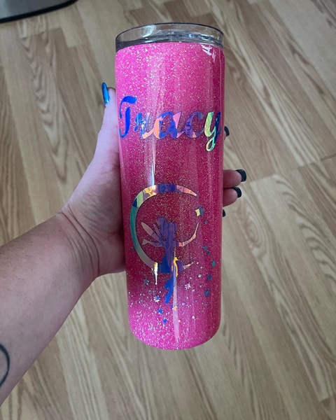 Personalized Glitter Tumblers - Glory's Crafty Closet's Ko-fi Shop - Ko-fi  ❤️ Where creators get support from fans through donations, memberships,  shop sales and more! The original 'Buy Me a Coffee' Page.