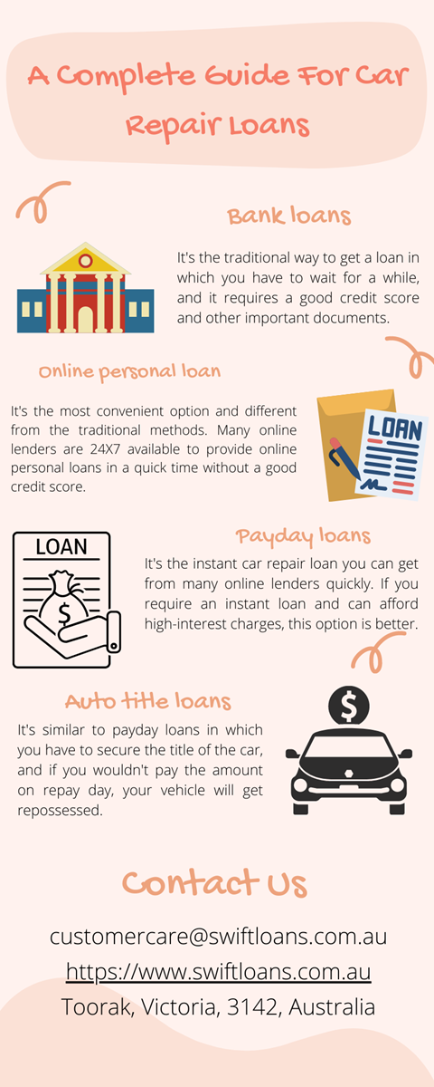 A Complete Guide For Car Repair Loans