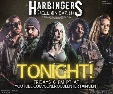 TONIGHT it's Harbingers Hell On Earth episode 2!! 