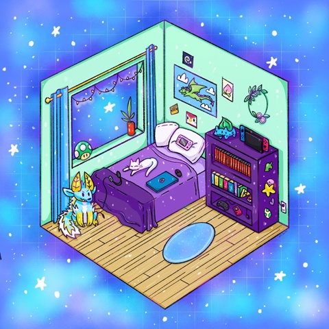 Switch Gamer's Bedroom