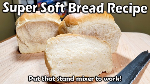 Soft White Bread Recipe