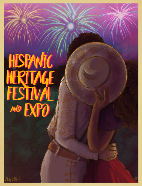 Hispanic Heritage Festival and Expo 2023 Poster 