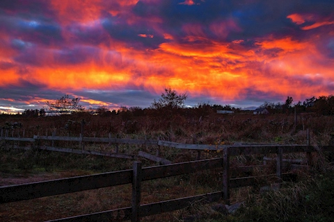 A Scottish Highland Sunset